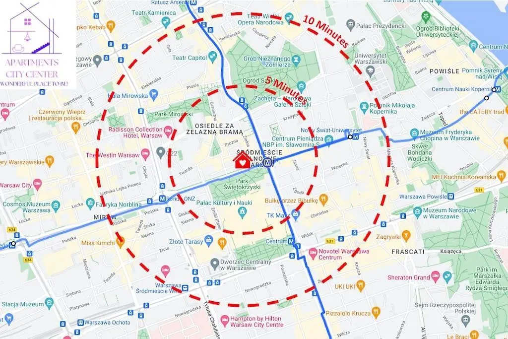 Warsaw View City Center Πολωνία